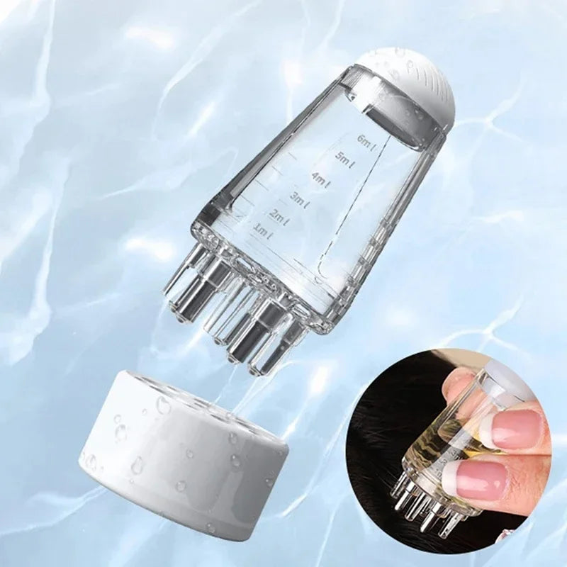 Ergonomic Hair Treatment Applicator