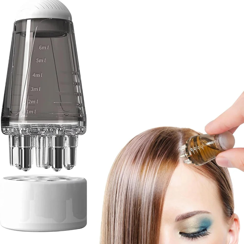 Ergonomic Hair Treatment Applicator
