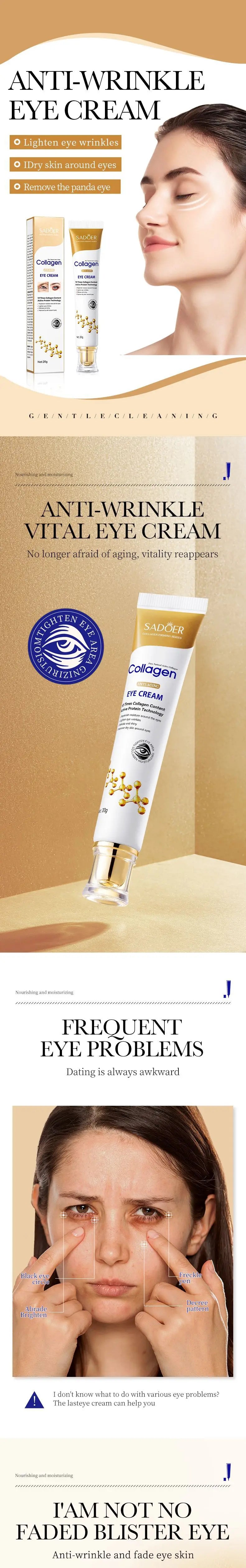 SADOER Collagen Boost Eye Contour Cream