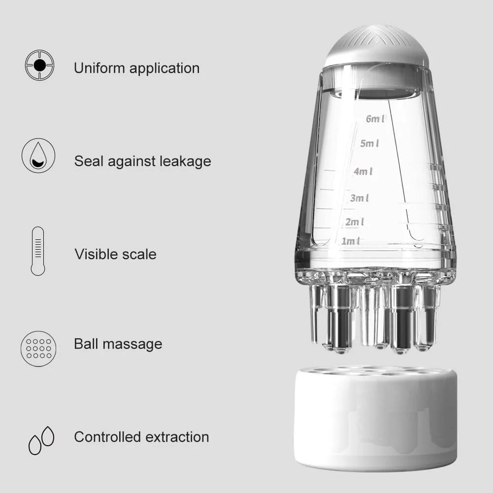 Ergonomic Hair Treatment Applicator