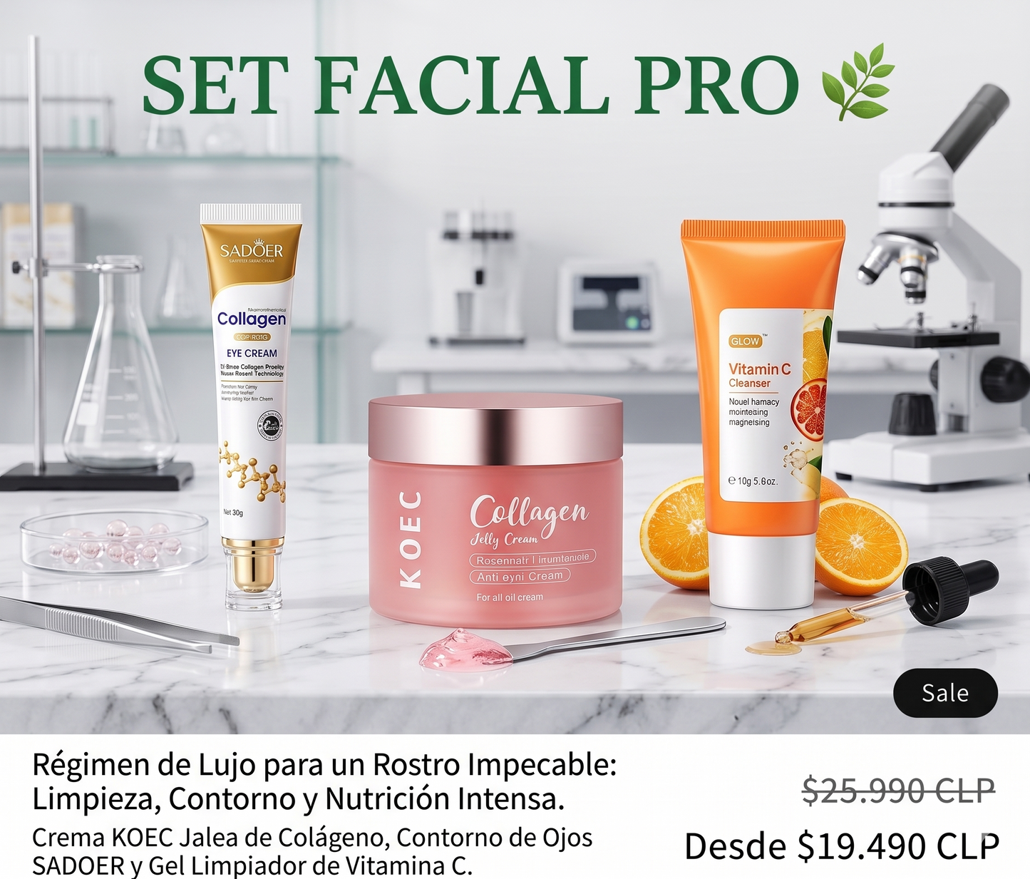 Set Facial 'Glow & Firm' • VITTOSTORE